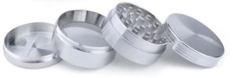 Photograph of product: 4 Part Aluminum Grinder | $5