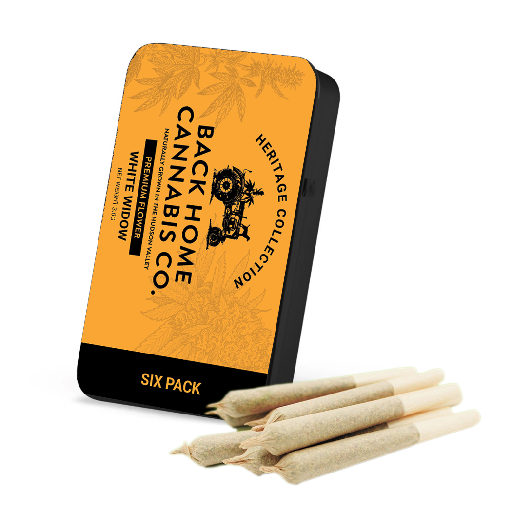 Photograph of Product: Back Home Cannabis Co. | White Widow | 6 Pack