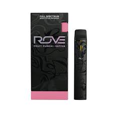 Photograph of product: Rove | Fruit Punch | Live Resin & Diamonds | 1g All In One Vape