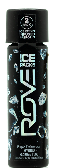 Photograph of product: Peaches & Cream Rosin Diamond Infused Preroll | 1g