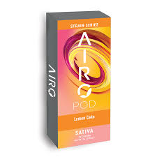 Photograph of product: AIRO | Lemon Cake Pod 0.9g