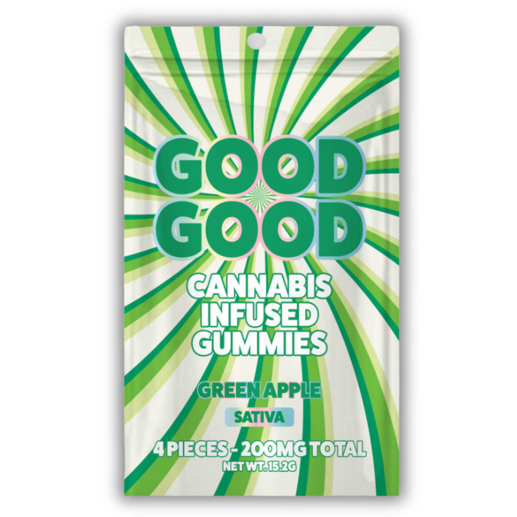 Photograph of Product: Good Good | Gummy | Green Apple | 200mg