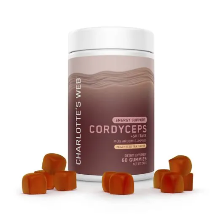 Photograph of Product: Charlotte's Web - Mushroom - Energy Support Cordyceps + Shiitake Mushroom Gummies (60ct) $35