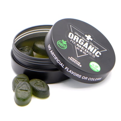 Photograph of product: Sour Apple | Distillate Troche | 50mg/15pk