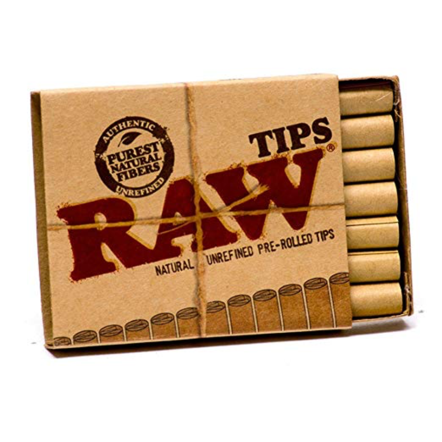 Photograph of product: Raw Unrefined Pre-rolled Tips