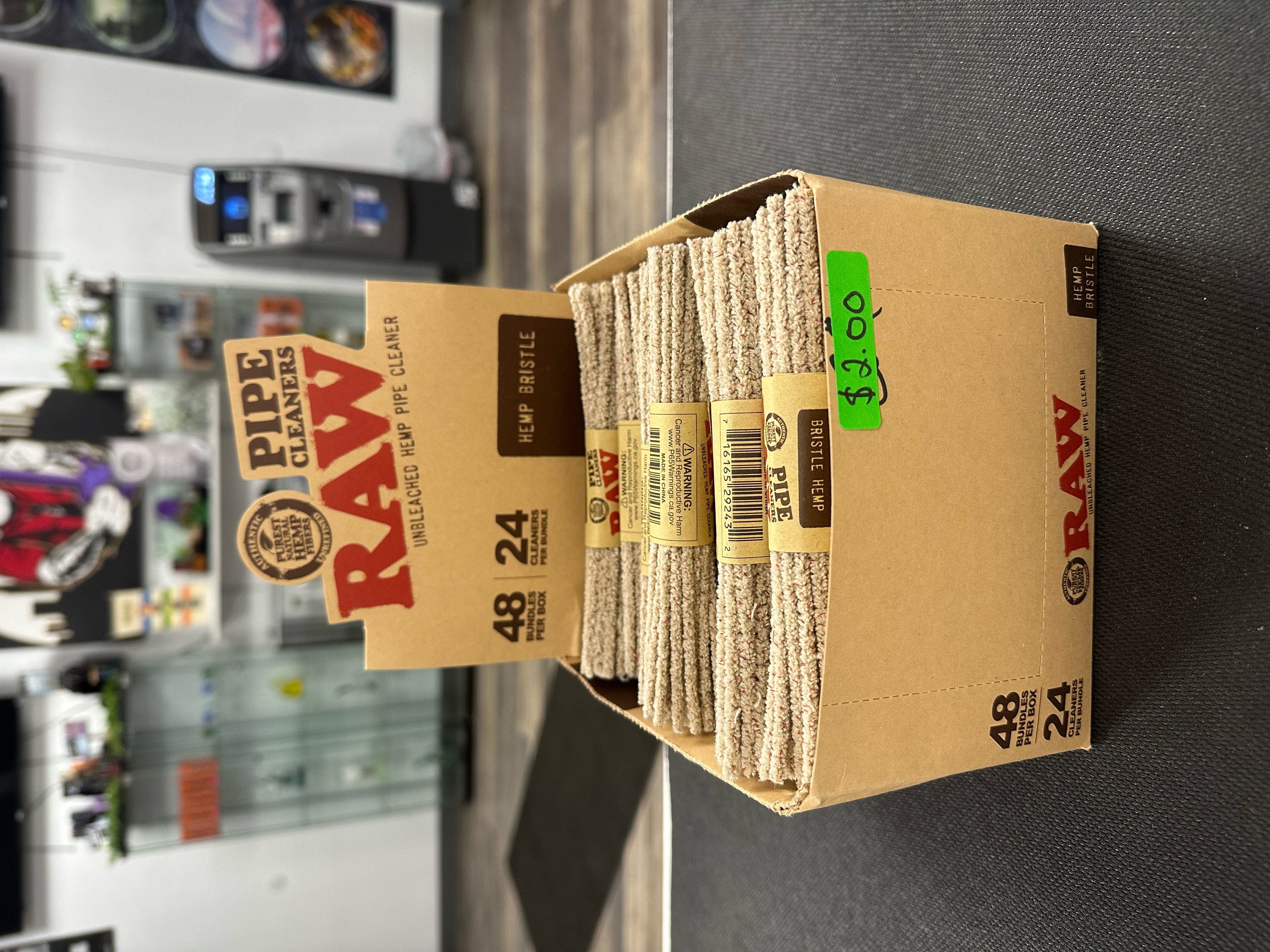 Photograph of product: Bristle Pipe Cleaners | 24pk | RAW