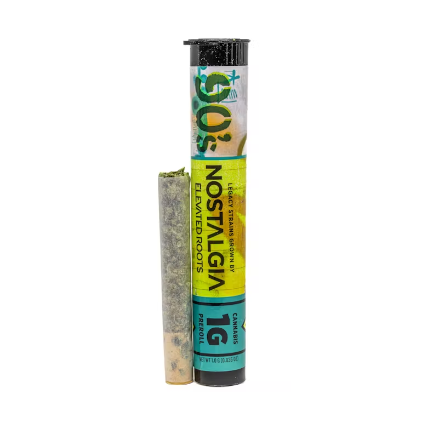 Photograph of product: 1g Pre-Roll | OG Kush | Elevated Roots - Nostalgia