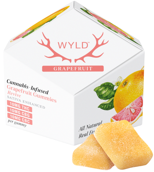 Photograph of product: Grapefruit - TH-oui:CBG:CBC 10 Pack (100mg)