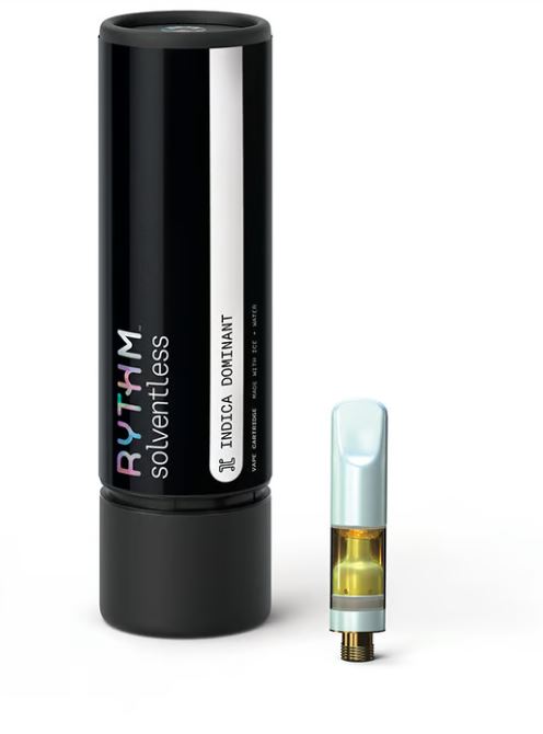 Photograph of product: Rythm GMO Cartridge (I) Solventless Live Rosin 0.5g
