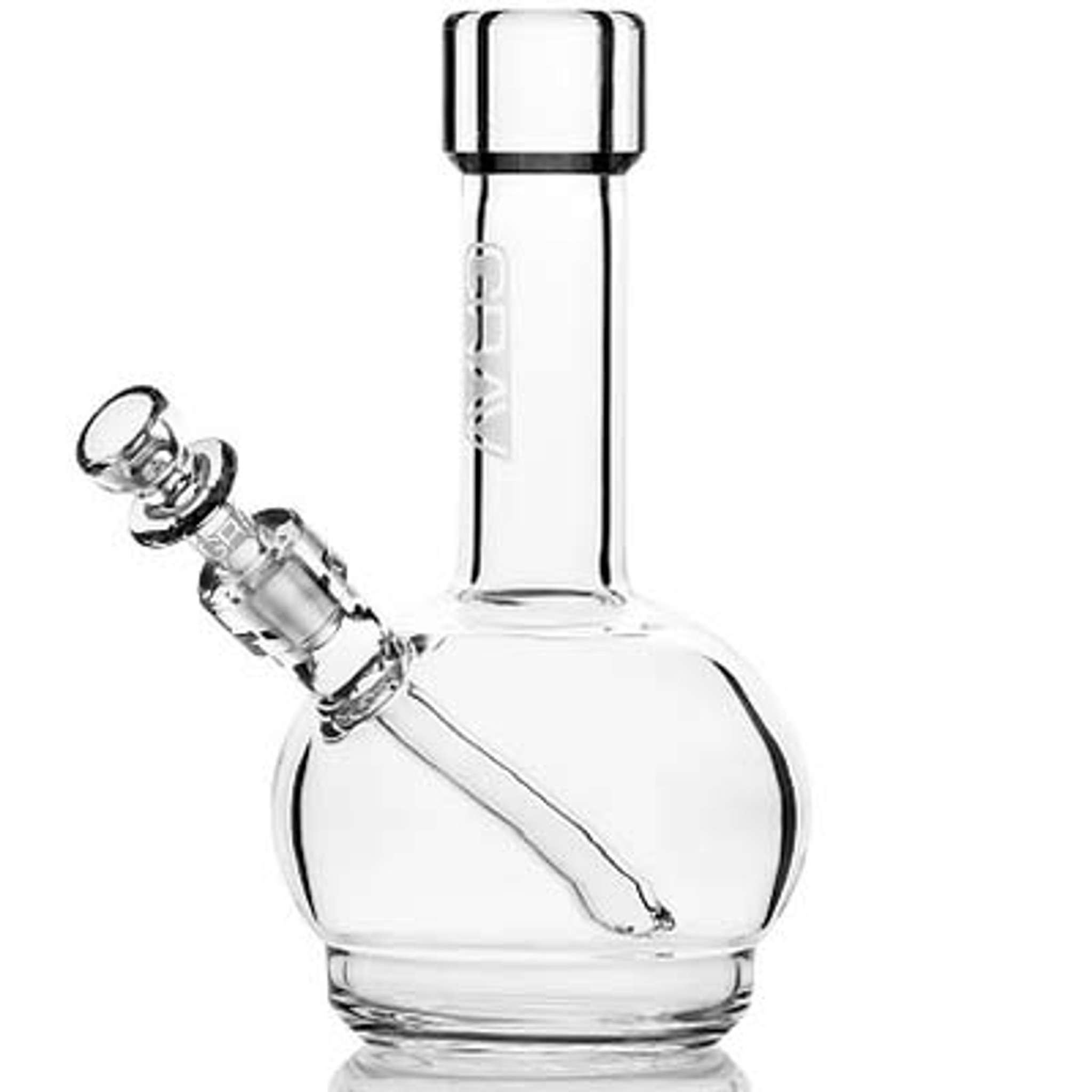 Photograph of product: GRAV - Mini Round Base Water Pipe - Clear