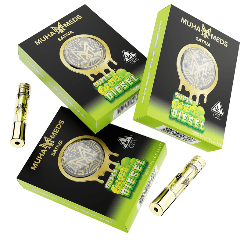 Photograph of product: MuhaMeds - Vape - Super Sour Diesel
