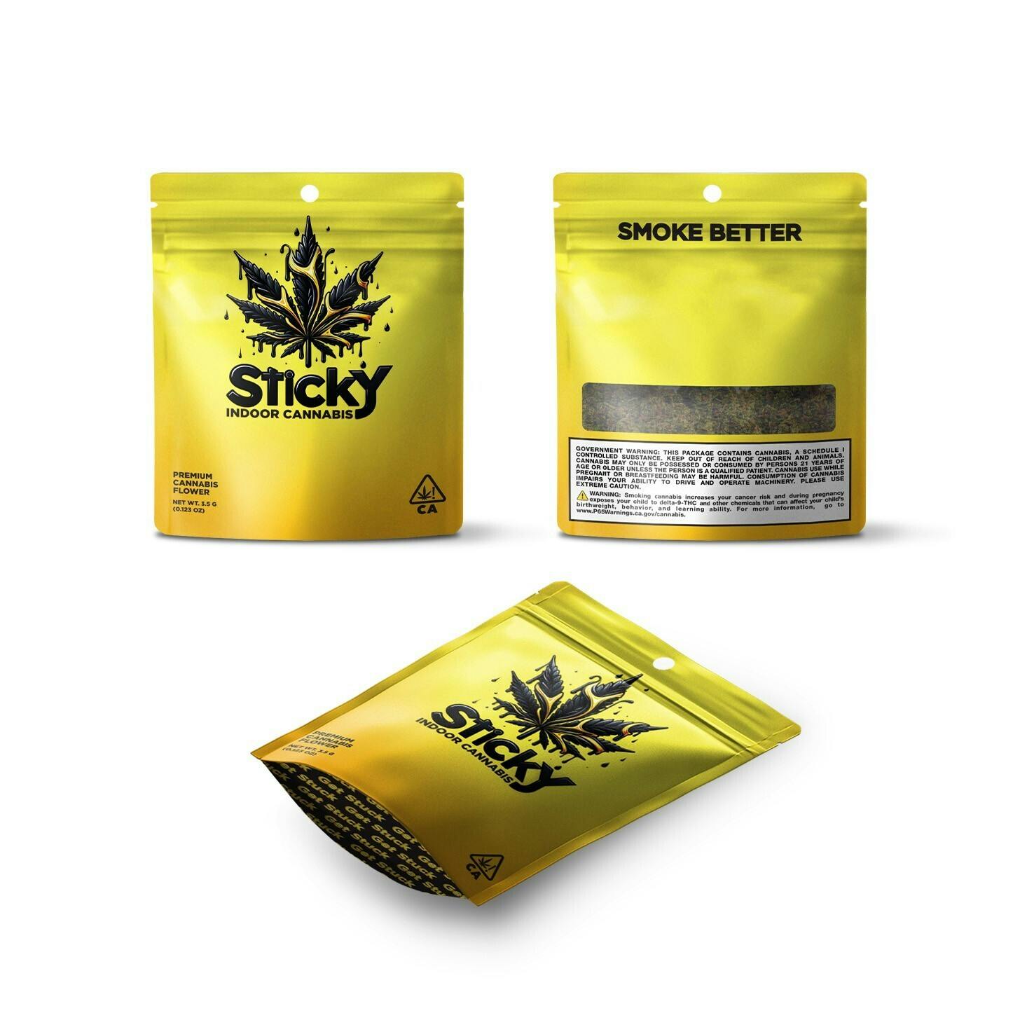 Photograph of product: Sticky - Ray Gun - - Hybrid - Indoor - 3.5g
