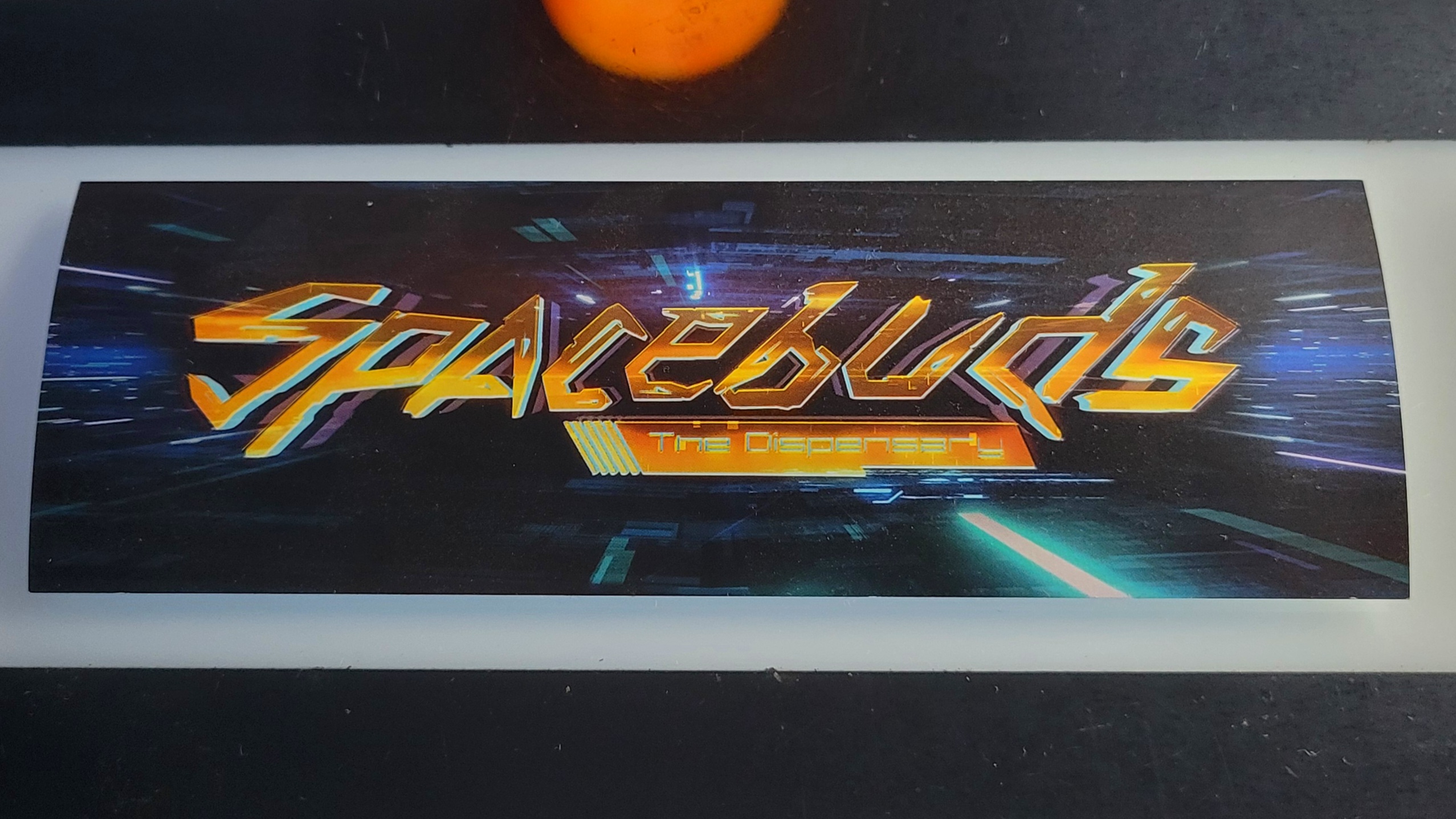 Photograph of product: Spacebuds - Sticker - Cyberpunk