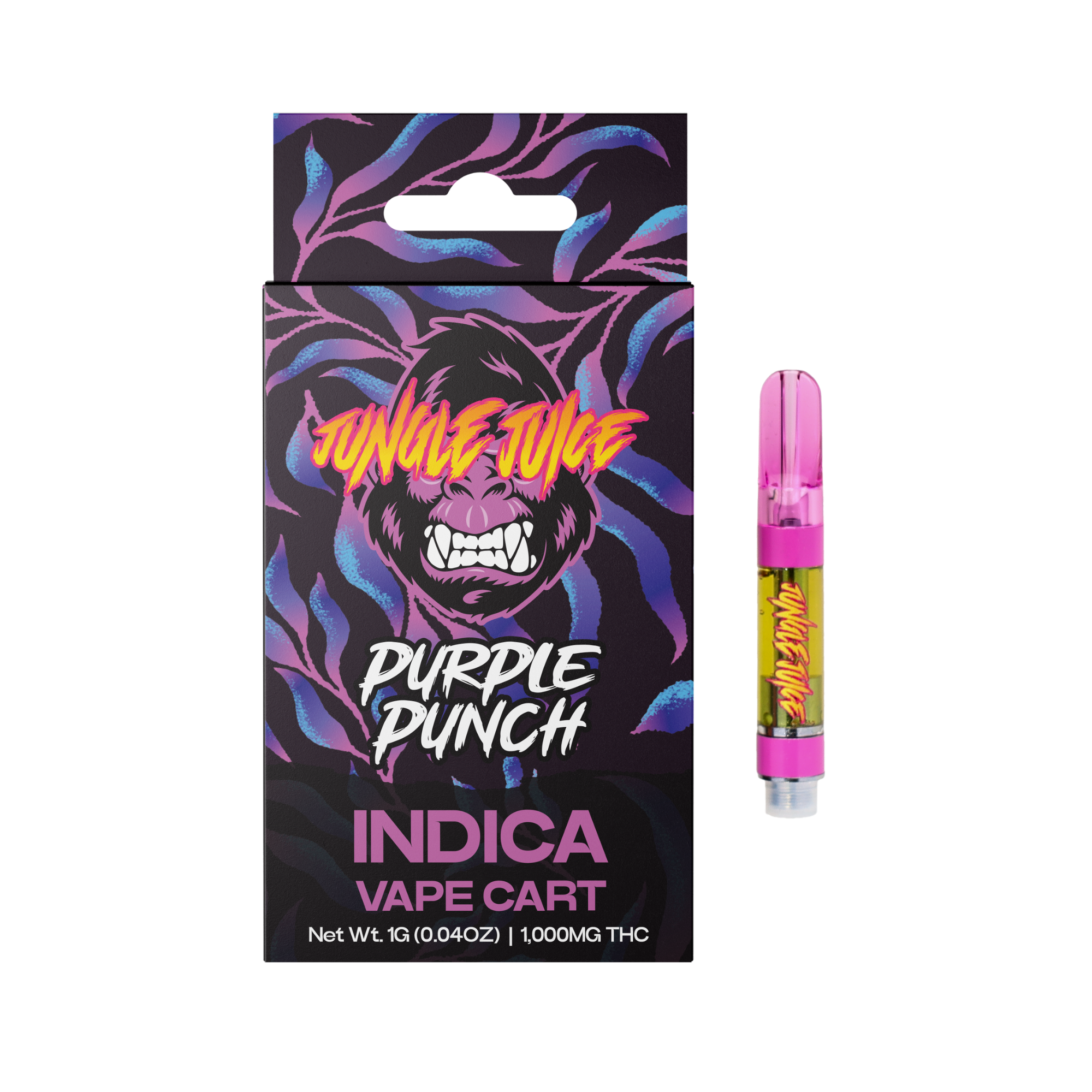 Photograph of product: Jungle Juice 1g Cart Purple Punch