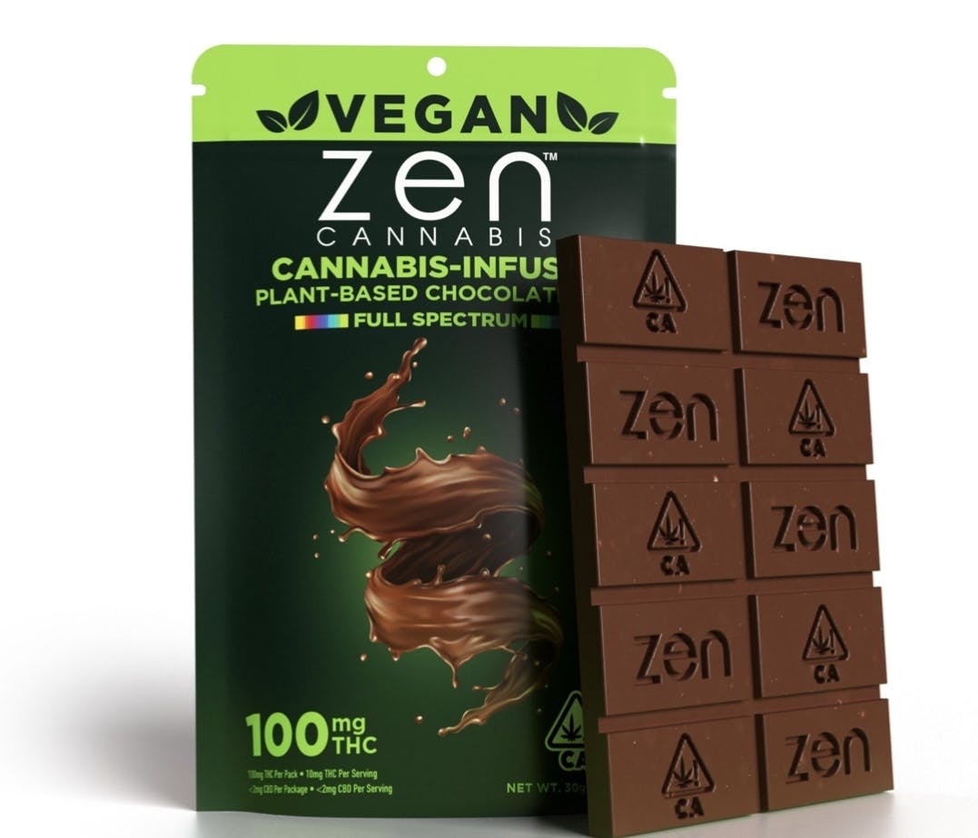 Photograph of product: Zen | Plant Based Chocolate Bar