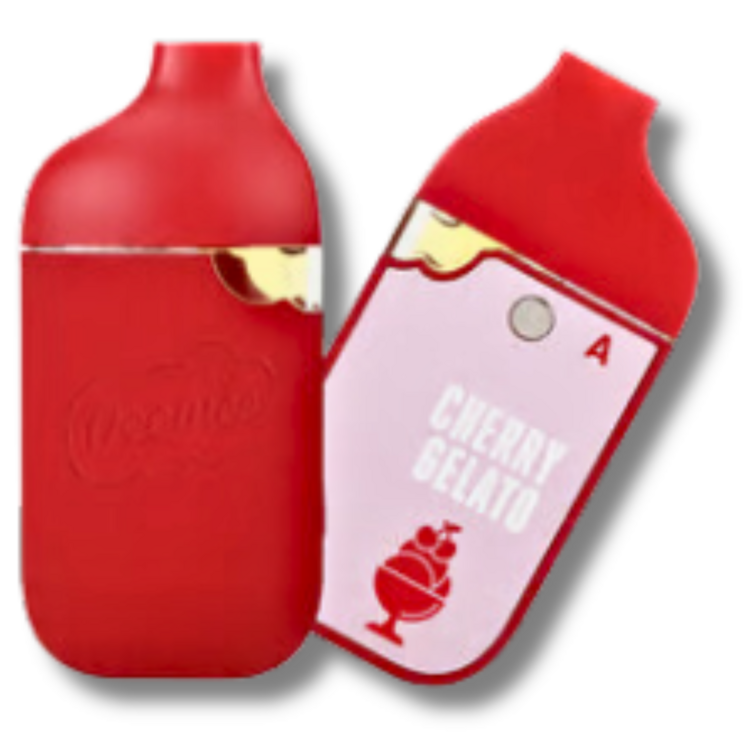 Photograph of Product: A SIDE - Cherry Gelato Flavored Distillate Disposable Vape (Ooowee Mini)