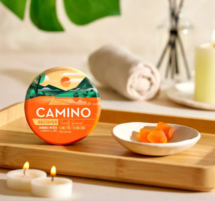 Photograph of product: Camino Freshly Squeezed (2:1 CBG:THC) Gummies 20pk
