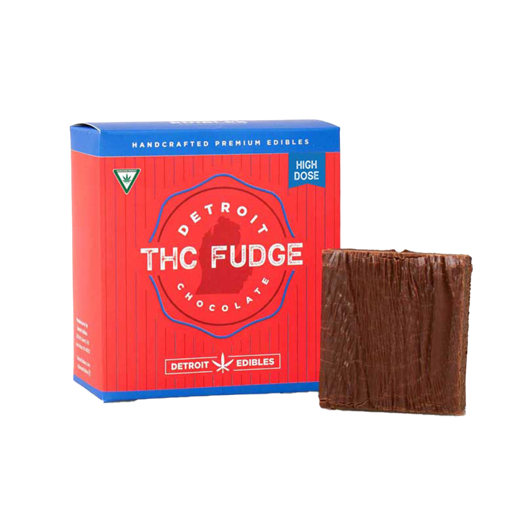 Photograph of product: Detroit Edibles - 200MG Fudge - Chocolate