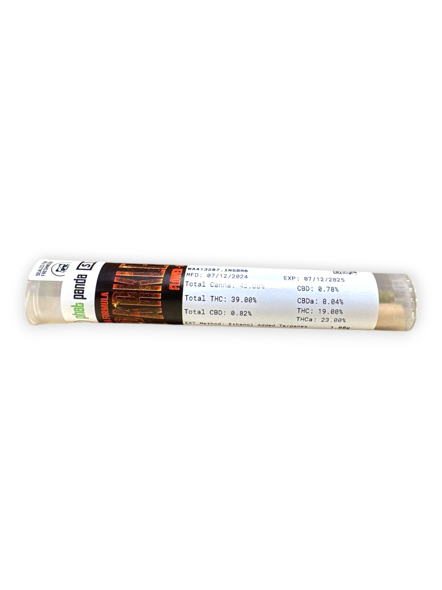 Photograph of product: Forbidden Fruit 2pk/ Sparkler Infused Pre-Roll (Phat Panda)
