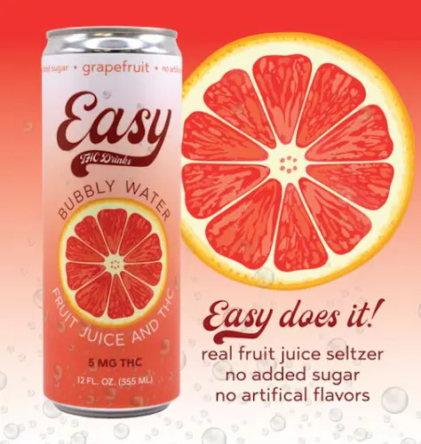 Photograph of product: Grapefruit Bubbly Water