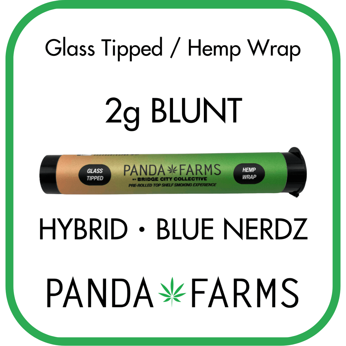 Photograph of product: Blue Nerdz | 2g Blunt