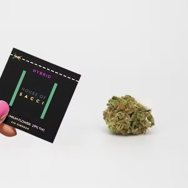 Photograph of product: House of Sacci | Flower | Biohazard | Hybrid - 3.5g