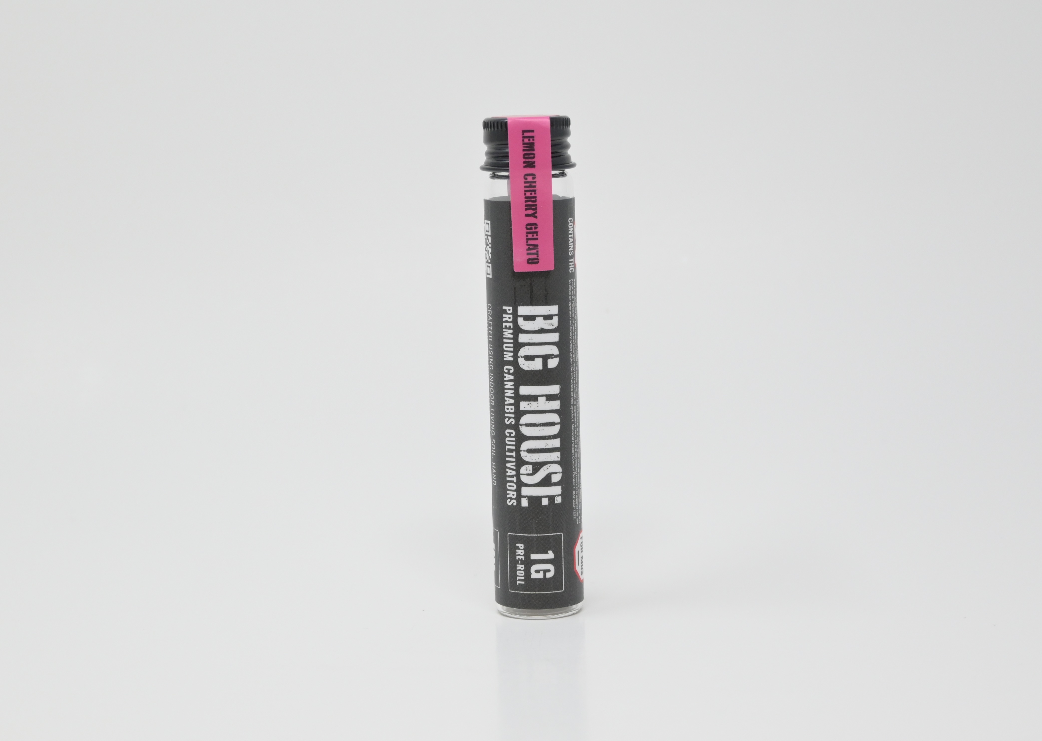 Photograph of product: Big House Lemon Cherry Gelato Preroll
