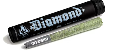 Photograph of product: Heavy Hitters - Fig Bar -  Infused Preroll - Oui'd