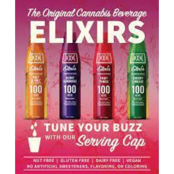 Photograph of product: Dixie - Fruit Punch 100mg Elixir