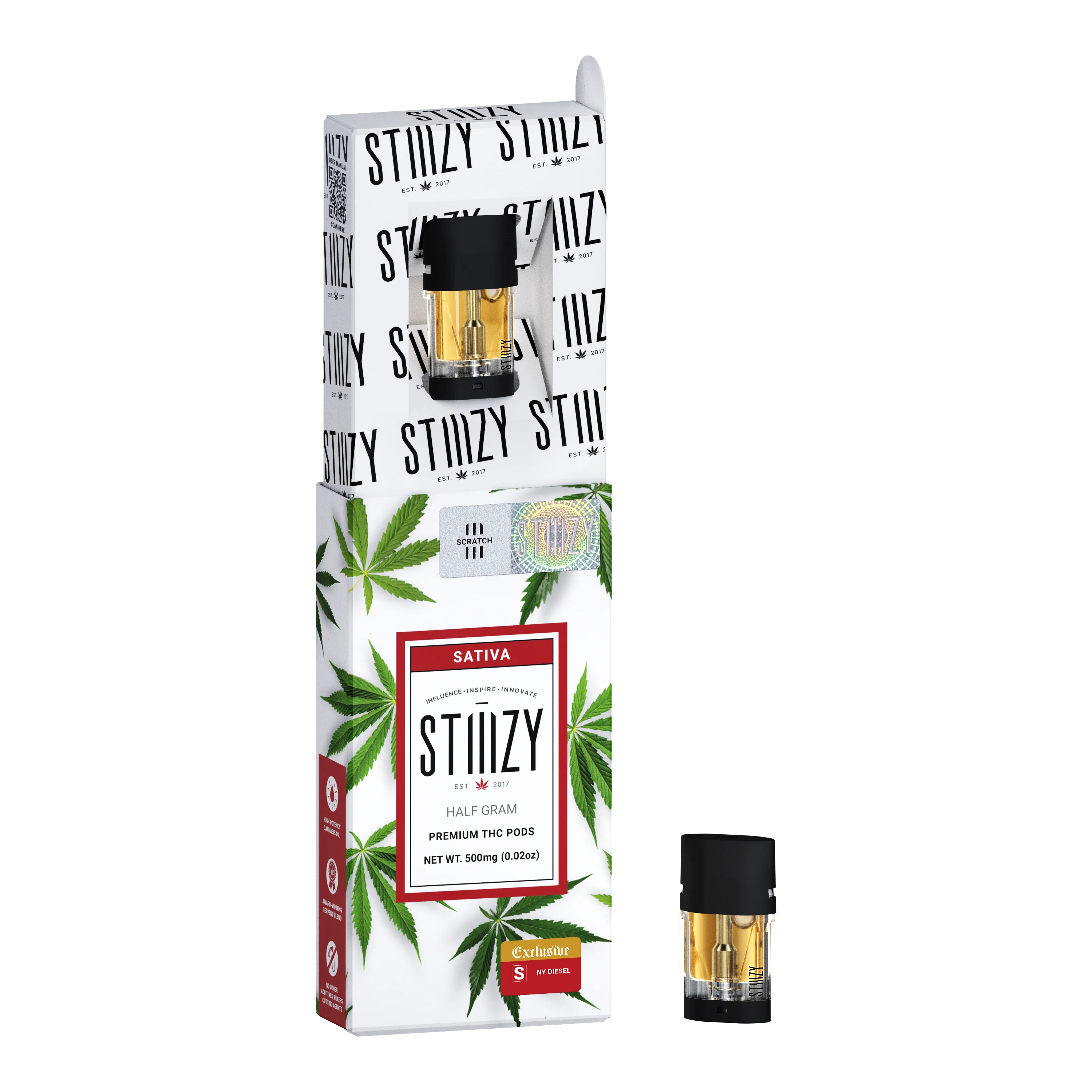 Photograph of product: 187 Stiiizy pod - NY Diesel