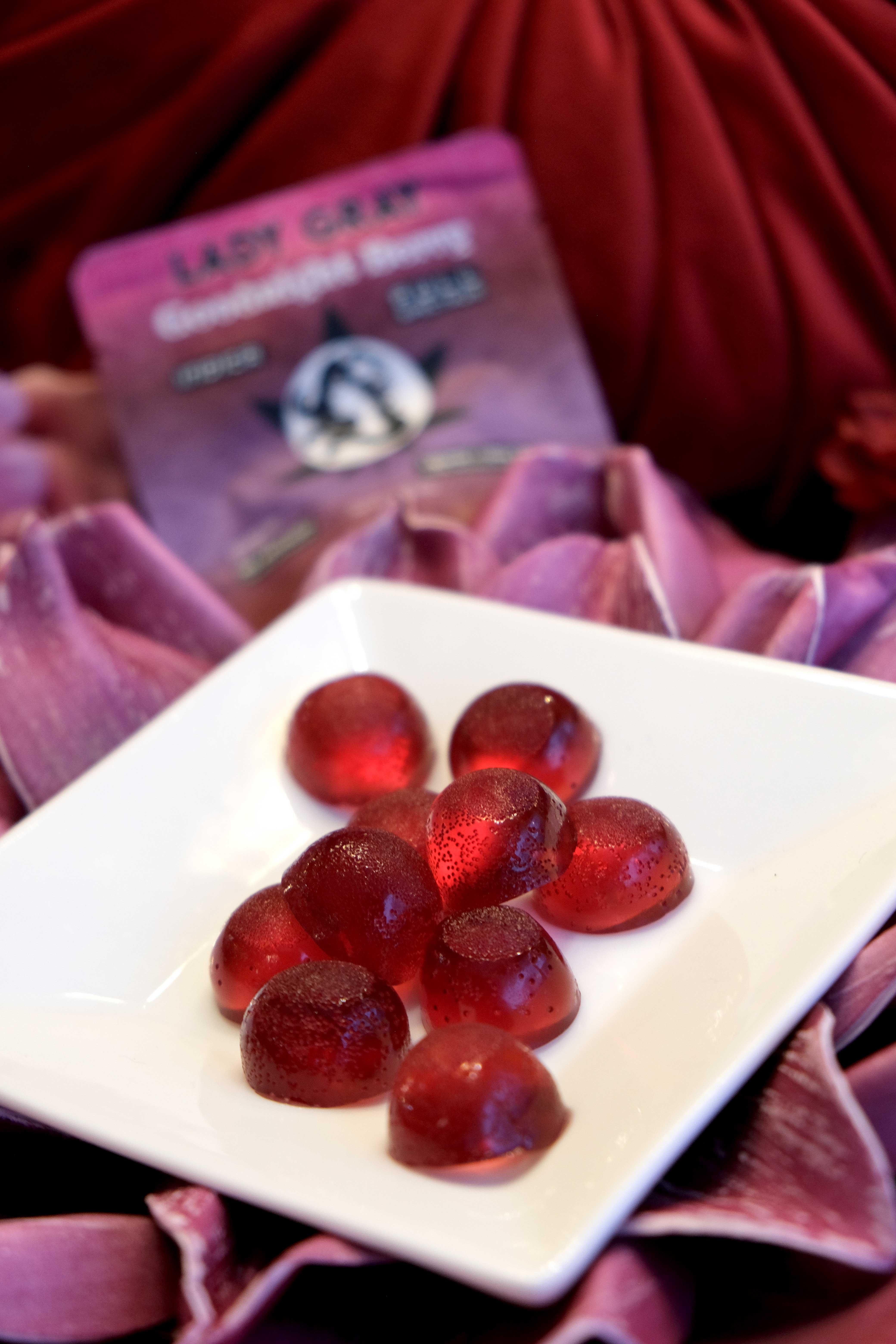 Photograph of product: Goodnight Berry Gummies - 100mg