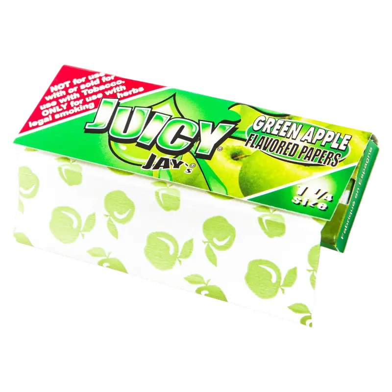 Photograph of product: 1 1/4 Juicy Jay's Papers ( Green Apple)