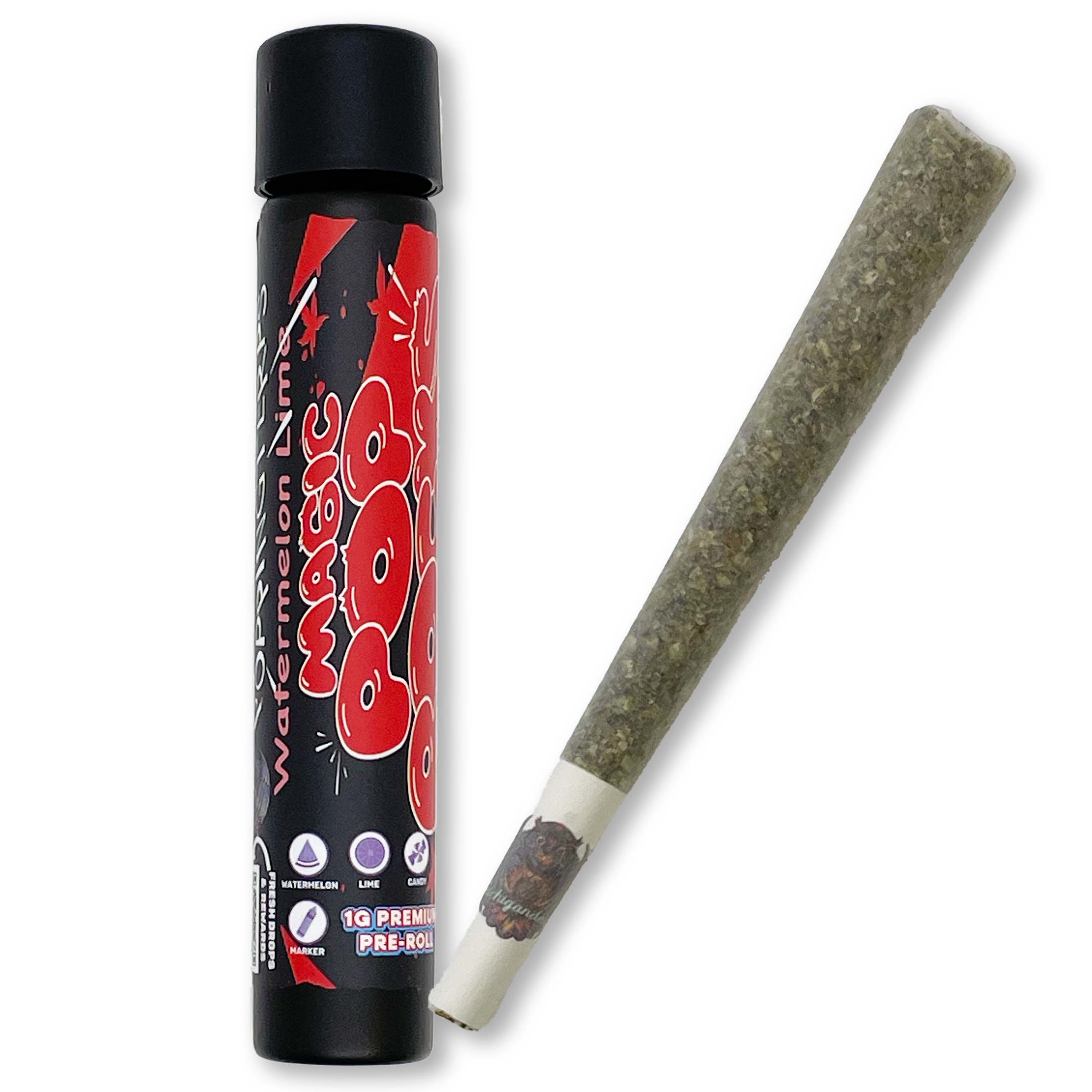Photograph of product: Michigander Fire - Magic Pop Rocks PreRoll - 1g