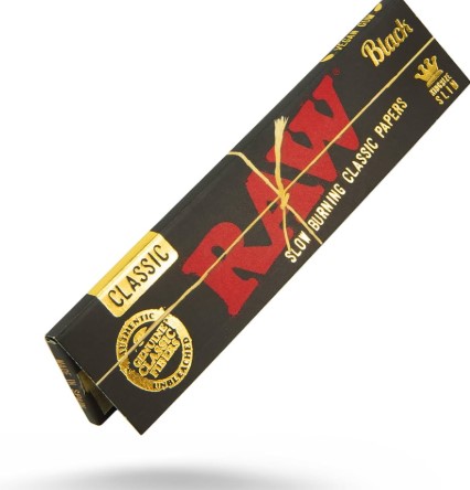 Photograph of product: Raw | Classic Black | King Size | Papers