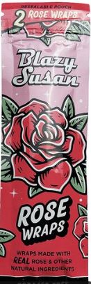 Photograph of product: Rose Petal Hemp Wraps 2pk