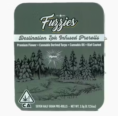 Photograph of product: DUTCH TREAT .5G INFUSED PREROLL 7 PACK