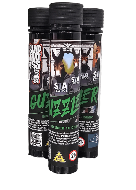 Photograph of product: STA Guzzlers 1g Infused Pre-Roll