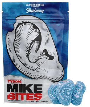 Photograph of product: BLUEBERRY [I] SOLVENTLESS GUMMIES - 100 MG