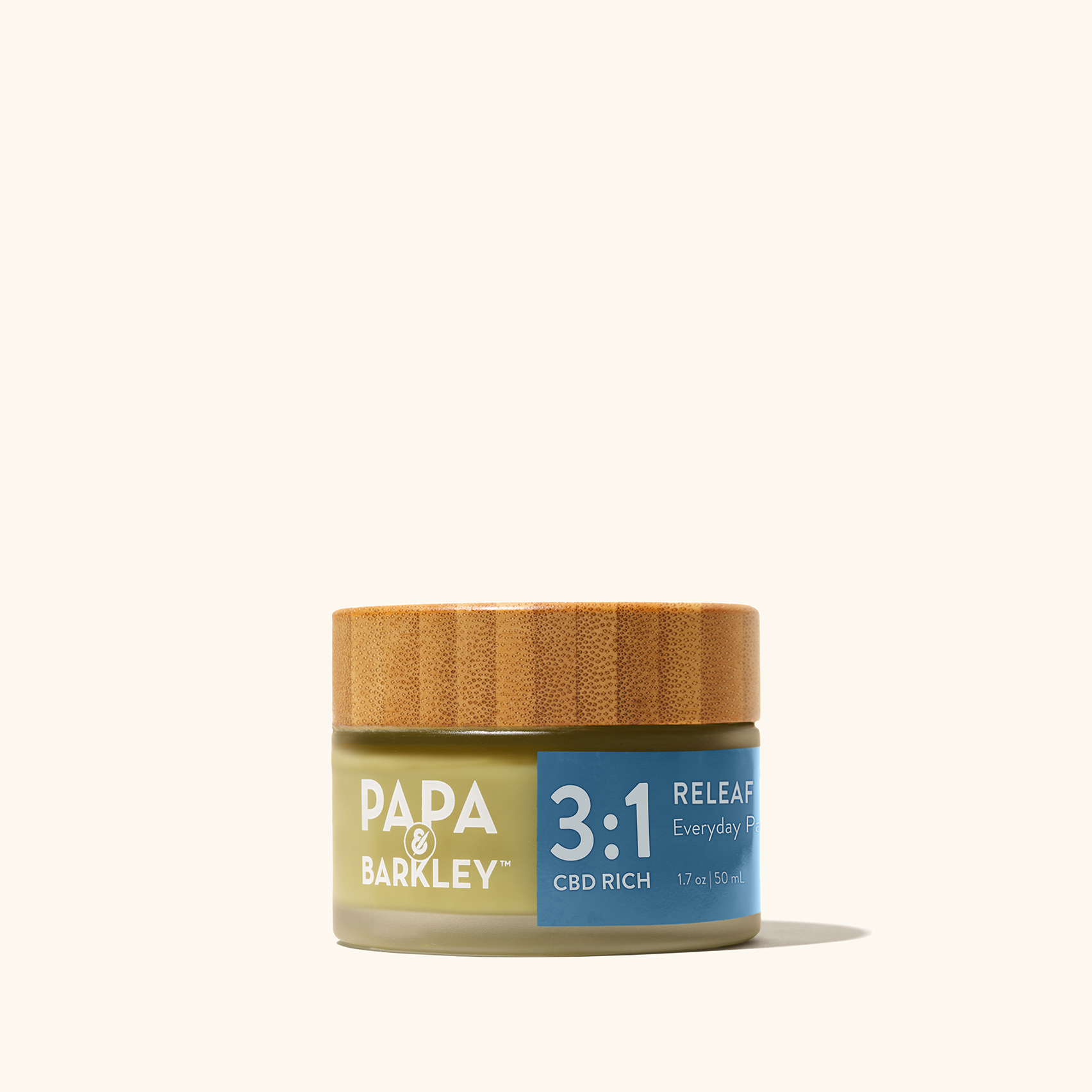 Photograph of product: Releaf Balm 3:1 CBD Rich 50ml Papa & Barkley