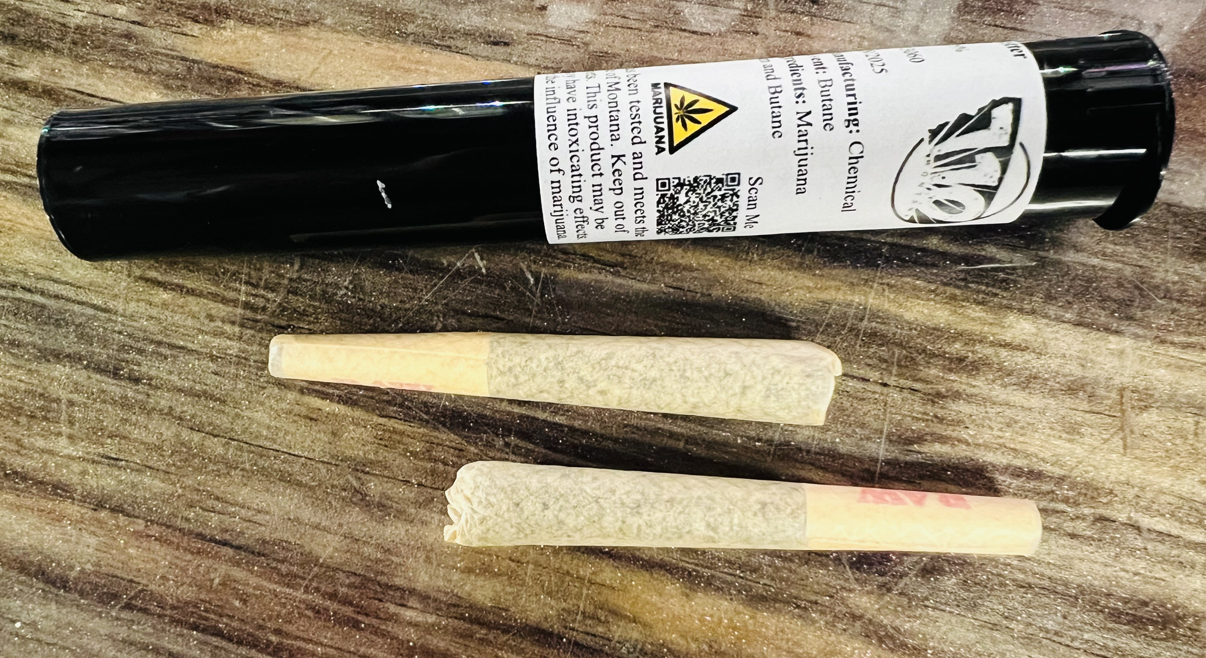 Photograph of product: Dbl Gas Smash Burger Infused Preroll