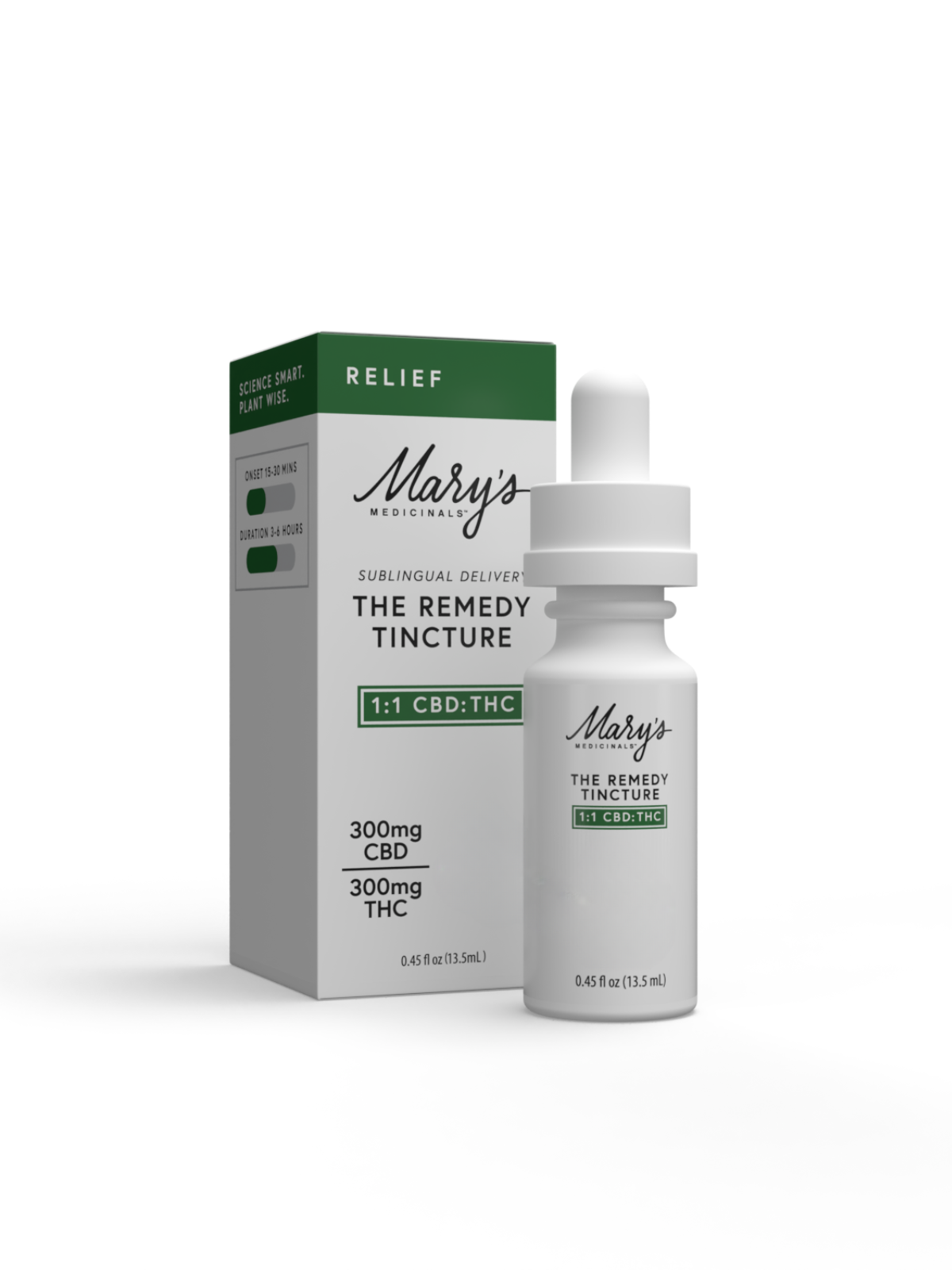 Photograph of product: Mary's Medicinals | Tincture | 1:1 Ratio | Relief