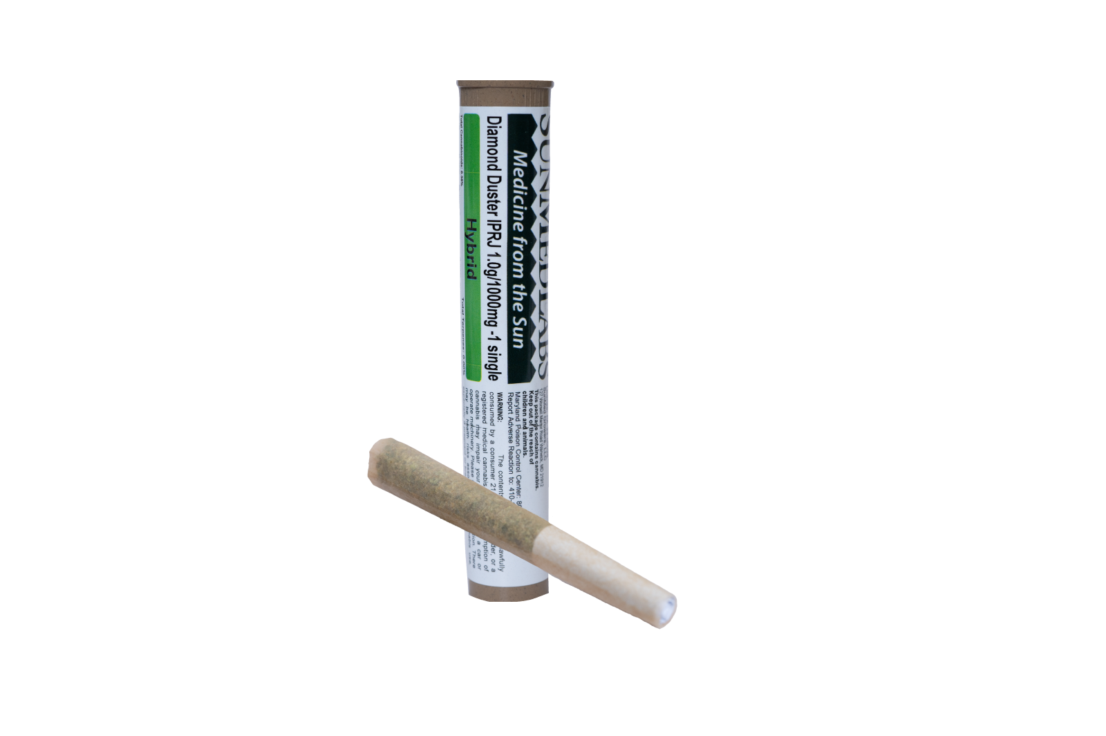Photograph of product: SDG OG | Diamond Duster Infused Pre-Roll | 1g