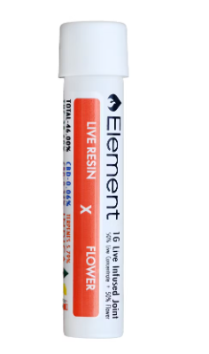 Photograph of product: Element- Live Resin Joint - - Pressure potion x granny's apple