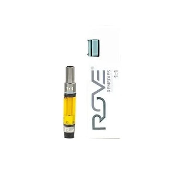 Photograph of product: Strawnana 1:1 CBD Cart 1g - 