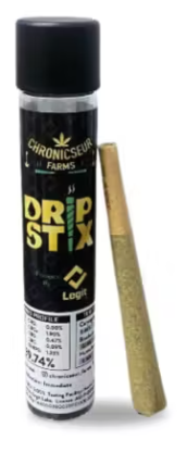 Photograph of product: Chronicseur Drip Stix - Sugar Funk - 1.25g Infused Preroll
