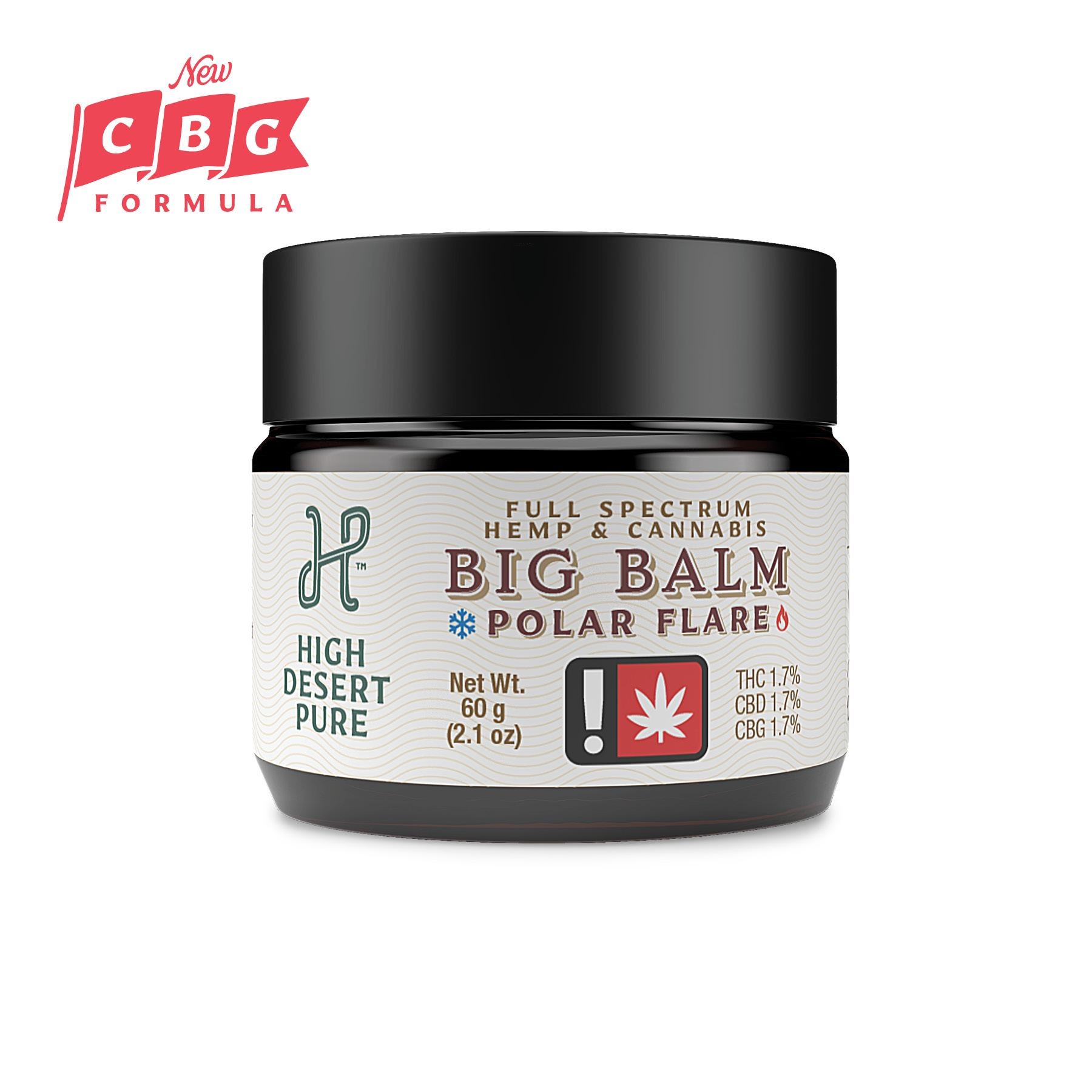 Photograph of product: High Desert Pure Balm | Big Balm Polar Flare