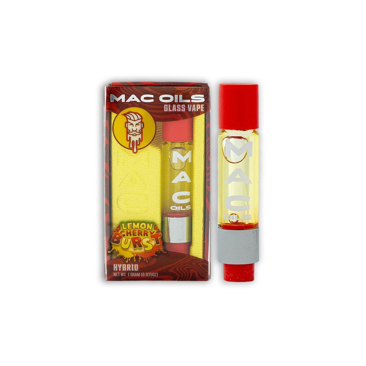 Photograph of product: Mac Oils | Lemon Cherry Burst | Cartridge
