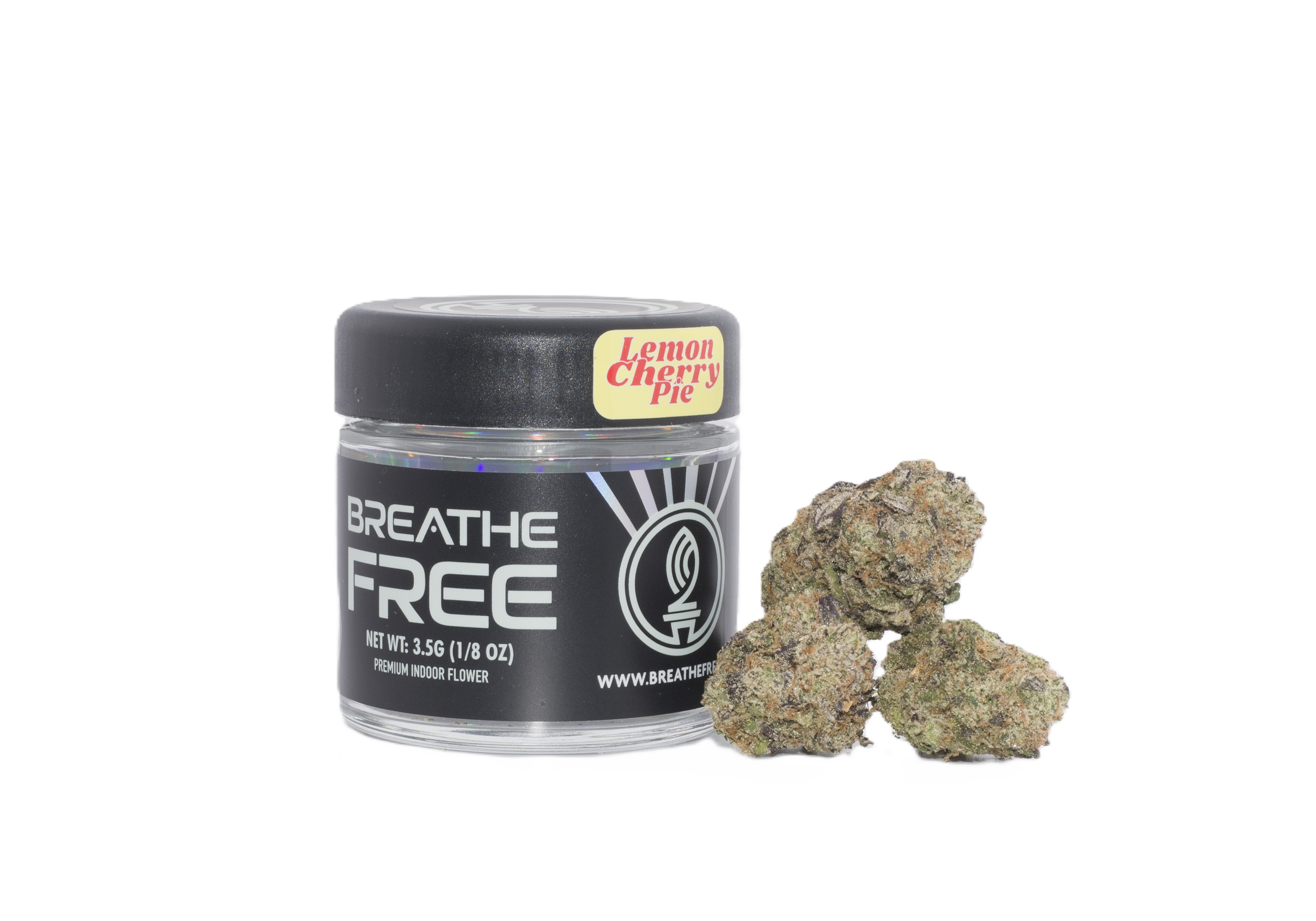 Photograph of product: Lemon Cherry Pie | Breathe Free - 3.5g