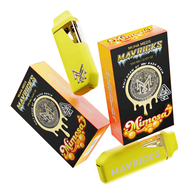 Photograph of product: Mimosa | .5g au chocolat Rosin Maverick - 
