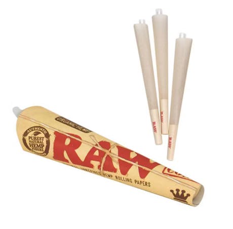 Photograph of product: Raw Organic Hemp Cones | 3pk - 